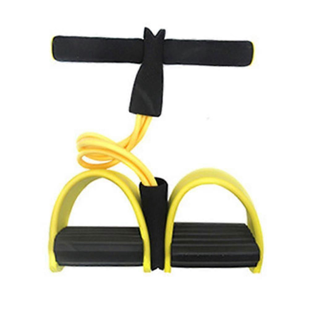 4 Tubos Multifunción Fitness Ejercitador Abdominales Culturismo Extensor Cuerda Elástica de Tracción Equipo de Ejercicio