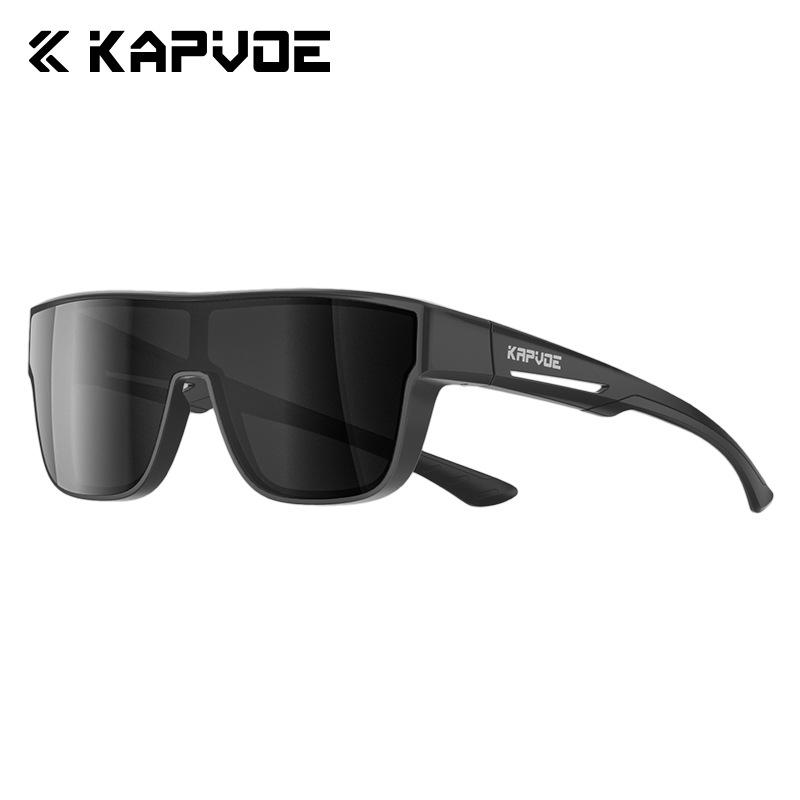 

KAPVOE Kapvoe Adventurer Sports Cycling Myopia Glasses Set, Color-Changing, UV Protection, for Outdoor Running, Mountaineering, Hiking Deep black film+Fantasy N
