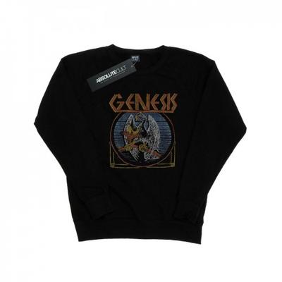 Womens/Ladies Distressed Eagle Sweatshirt