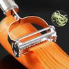 Accessori da cucina Utensili da cucina Pelapatate in acciaio inox Pelapatate Doppia grattugia