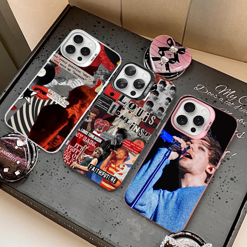 L-Louis Singer T-Tomlinson Phone Case For IPhone 16 15 14 13 12 11 Pro Max X XR XSMAX 8 7 Plus Matte Shockproof Back Cover