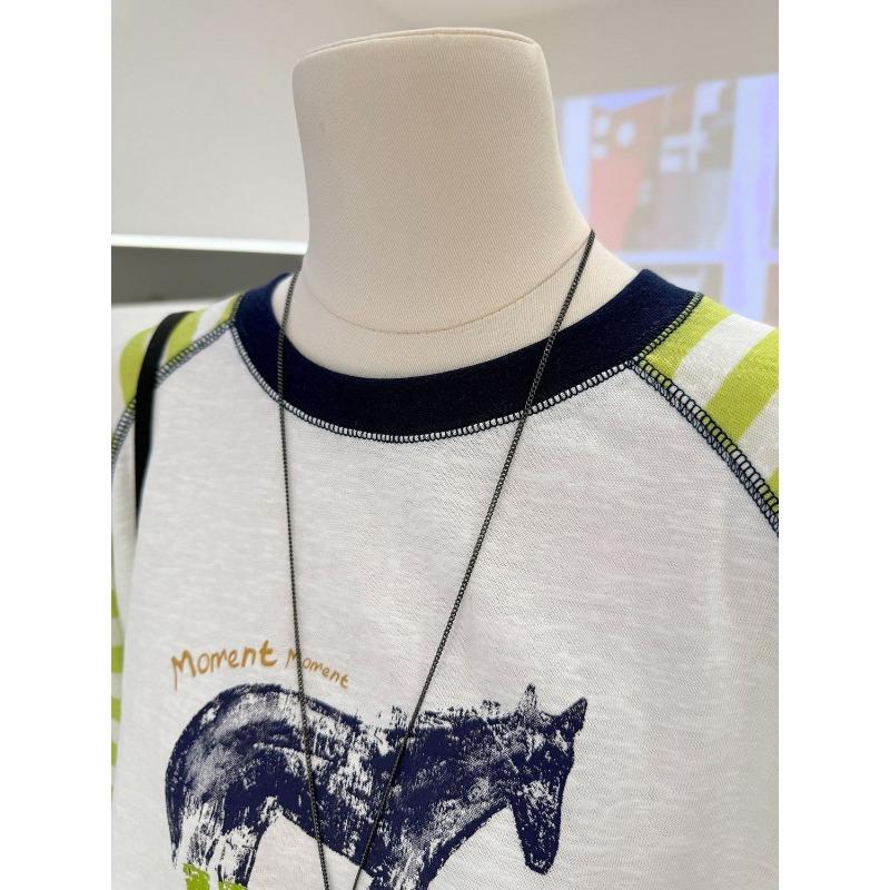 Women Plus Size Long Sleeve T Shirt Raglan Sleeve Cartoon Print Casual Spring Summer