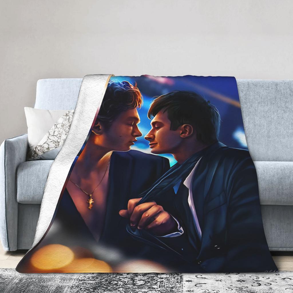 Heated Rivalry Hollanov Blanket Flannel Awesome Warm Throw Blanket for Chair Covering Sofa Summer