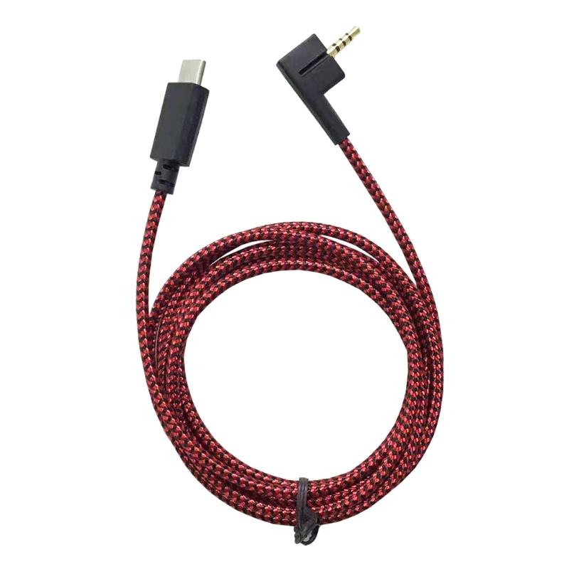 3.5mm/Type c Sound Cable for HD438/439/451/471i HD461Gi Headphones Cord Durability PVC Coating For High Fidelitys Sound