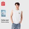 MINISO Men's Pure Cotton Casual Sleeveless T-Shirt