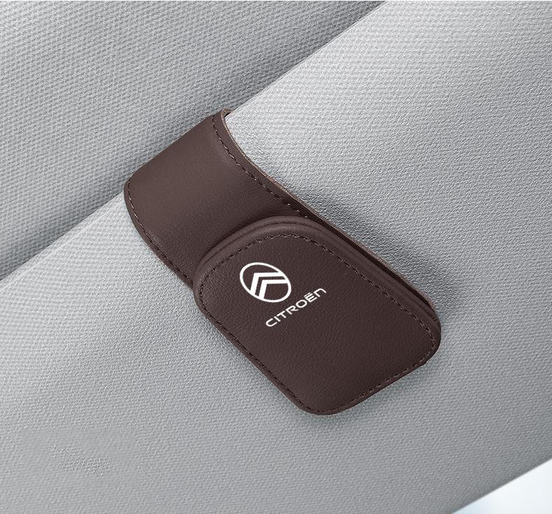 Car Interior Sun Visor Eyeglasses Holder Sunglasses Clip For Citroen Xsara C6 C4 C3 C2 C1 2CV VTS DS3 DS4 DS5 RD3 Cross Berlingo