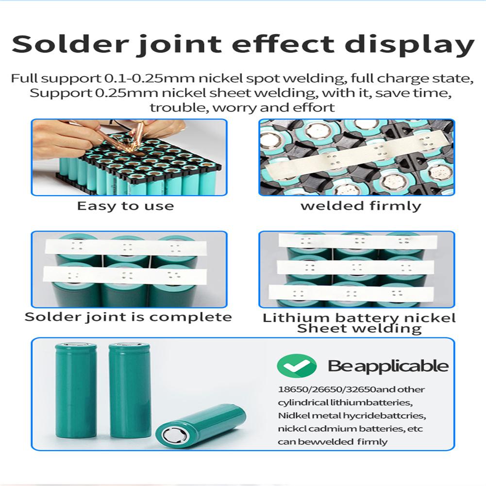 Professional Spot Welding Machine Portable Lightweight Handheld 18650 Lithium Battery Spot Welder Diy Kit
