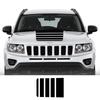AFV1 For Jeep Renegade 2016 2017 2018 2020 2021 2022 2023 Car Hood Elevat Strips Graphics Sticker Vinyl Decal Auto Tuning Accessories