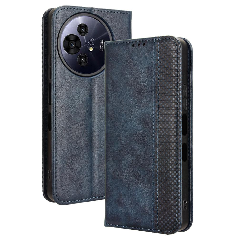 For TCL 50 Pro Nxtpaper 5G/50 Nxtpaper 5G/TCL P10/60 XE NxtPaper 5G Leather Case Wallet Stand Retro Texture Phone Cover
