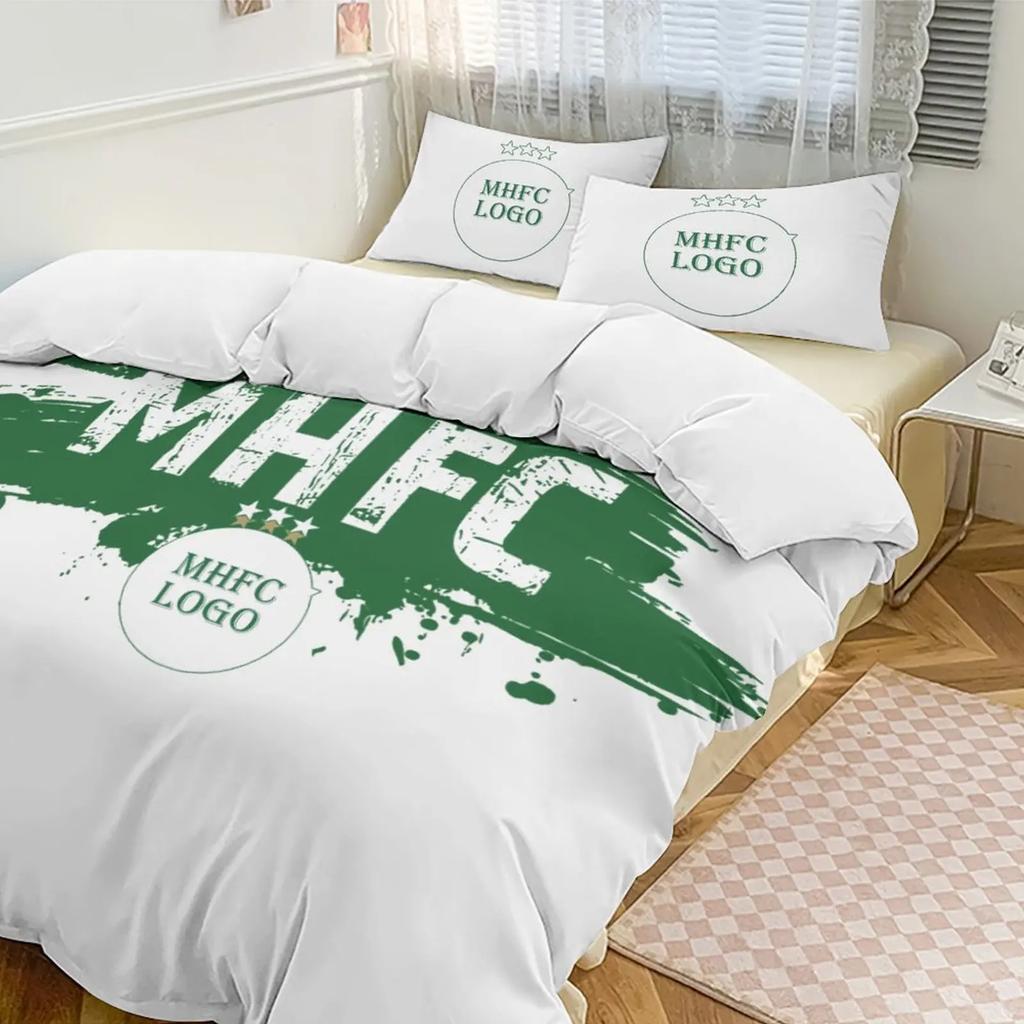 3D Print Maccabi MHFC Haifa Green Apes Bedding Set Twin Queen King Full Size Duvet Cover Pillowcase Bed boys girls Adult Home