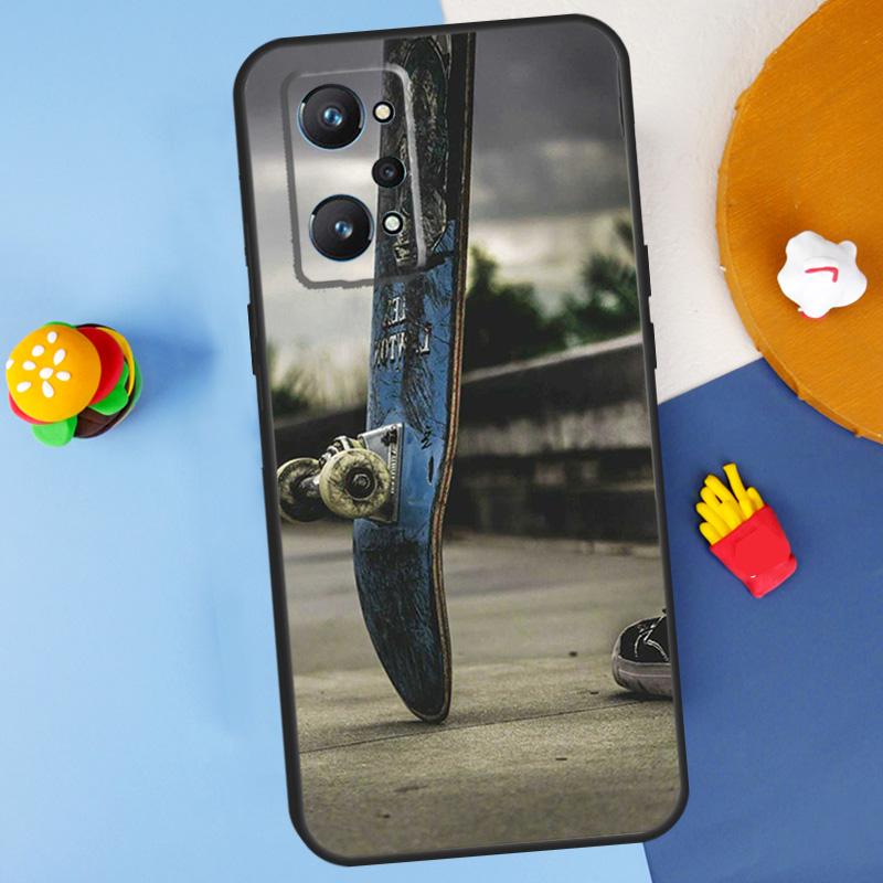 Cool Skate For Realme GT 6 6T 5 GT7 Pro C61 C75 C55 C51 C21Y C25S C67 C53 13 12 10 11 14 Pro Plus Case