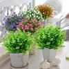 1Pc Artificial Plants Festival Wreath Wedding Valentine's Day Home Balcony Supply Room Decor Box Scrapbook Fake Green Eucalyptus