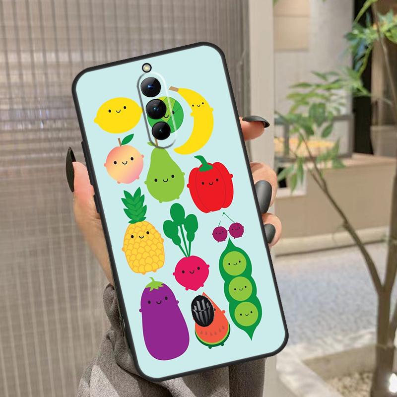 

Vegan Pattern Case For ZTE Nubia RedMagic 10 Air 6 7 6S 7S Pro RedMagic 10S 9S 8S 8 9 10 11 Pro Plus Cover Red Magic 7S