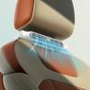 Car Seat Fan for Rear Passenger Mini Portable USB Backseat