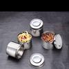Stainless Steel Food Sample & Condiment Storage Jars