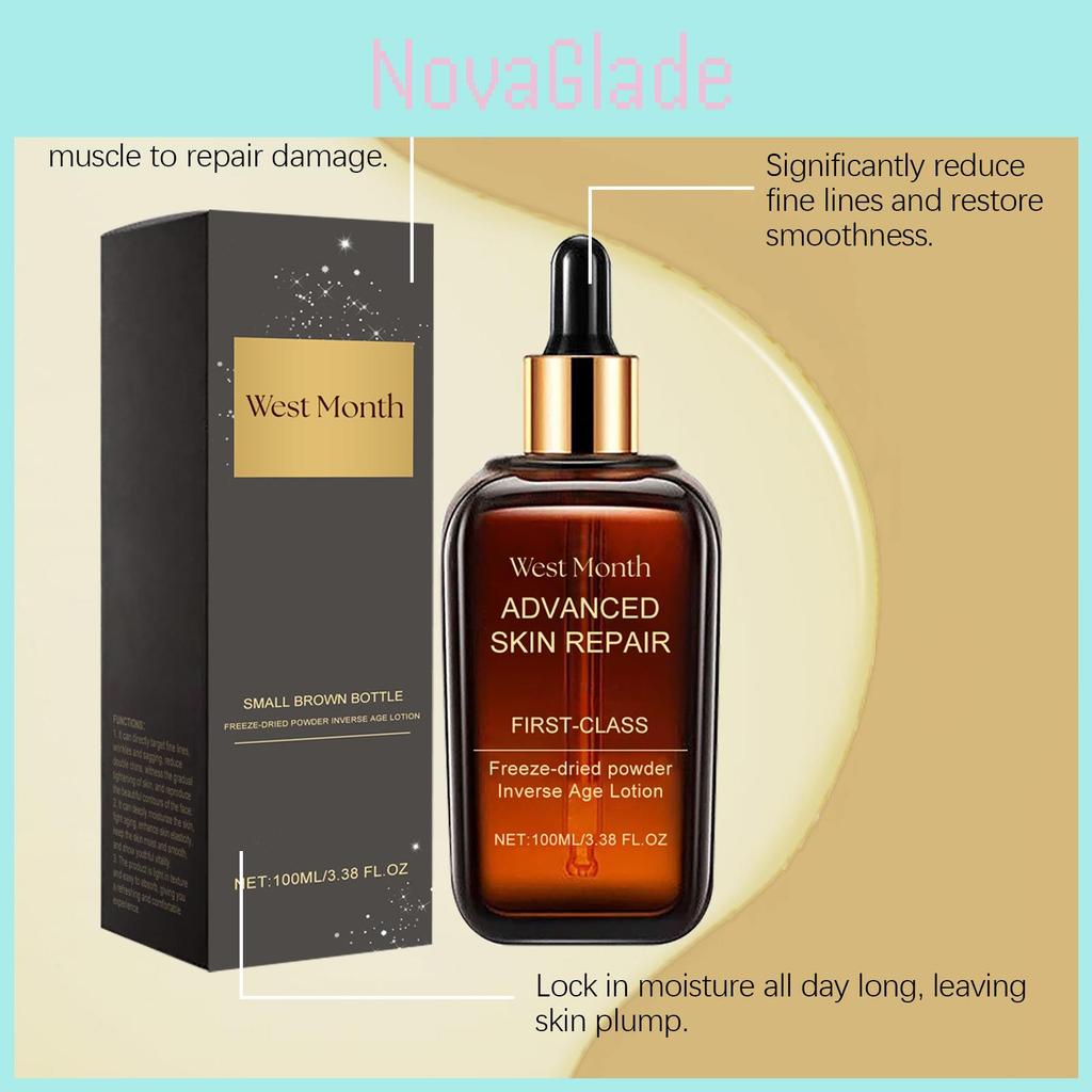 West Month Revitalizing Facial Repair Serum For Radiant Skin Hydration And Firmness