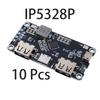 1/5/10/30/50Pcs IP5328P Power Bank Bidirectional Fast Charging Module Mobile Power Main Board 3.7V To 5V 9V 12V Step Up Boost