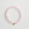modernlike 14k gold pink amethyst gemstone bracelet 6mm