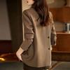 Anzugjacke für Damen Herbst 2025 Neuer Stil Lässiges Lockeres Design Anzug Damen Koreanisches Oberteil