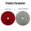 8 Pieces Diamond Polishing Pads Kit Grinding Discs Set 50-6000 Grit Pad for Countertop