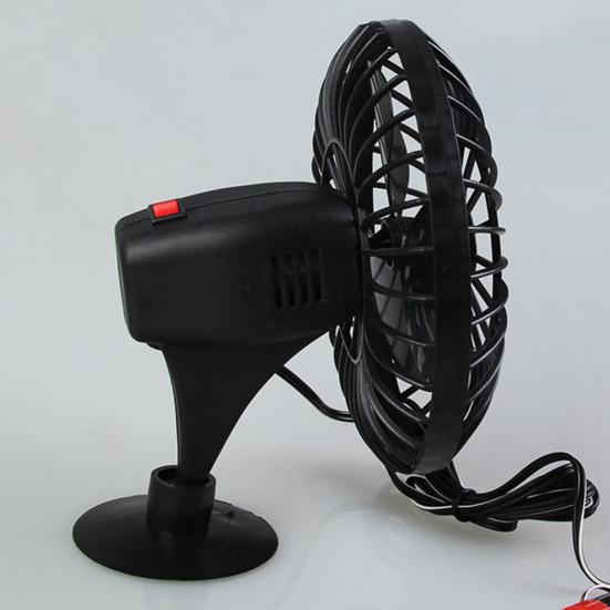 4-Inch Car Fan Single Head Strong Wind Energy Saving Dashboard USB Air Cooling Fan for Car