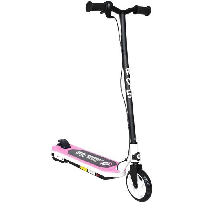 Elektrischer Kinderroller Urbanglide Ride55 - Rosa - Höchstgeschwindigkeit 10 km/h - Reichweite 40 Min.