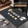 High-End Anti-Slip Waterproof Door Mat: Dirt-Resistant and Customizable for Entryways