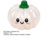Medium Size Stress Ball Halloween Pumpkin Squeeze Ball Soft TPR Golden Glitter Fidget Toy Anxiety Relief for Kids Adults Slow Rising Decompression