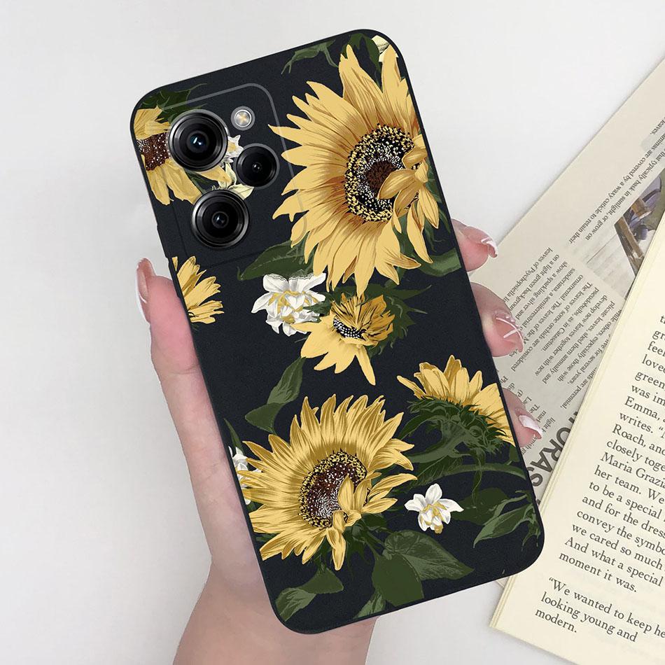 Cell Phone Case For Xiaomi Poco X5 Pro 5G Trendy Pattern Silicone Protective Matte Cover For PocoX5 X 5 X5Pro Capa Funda Bumper