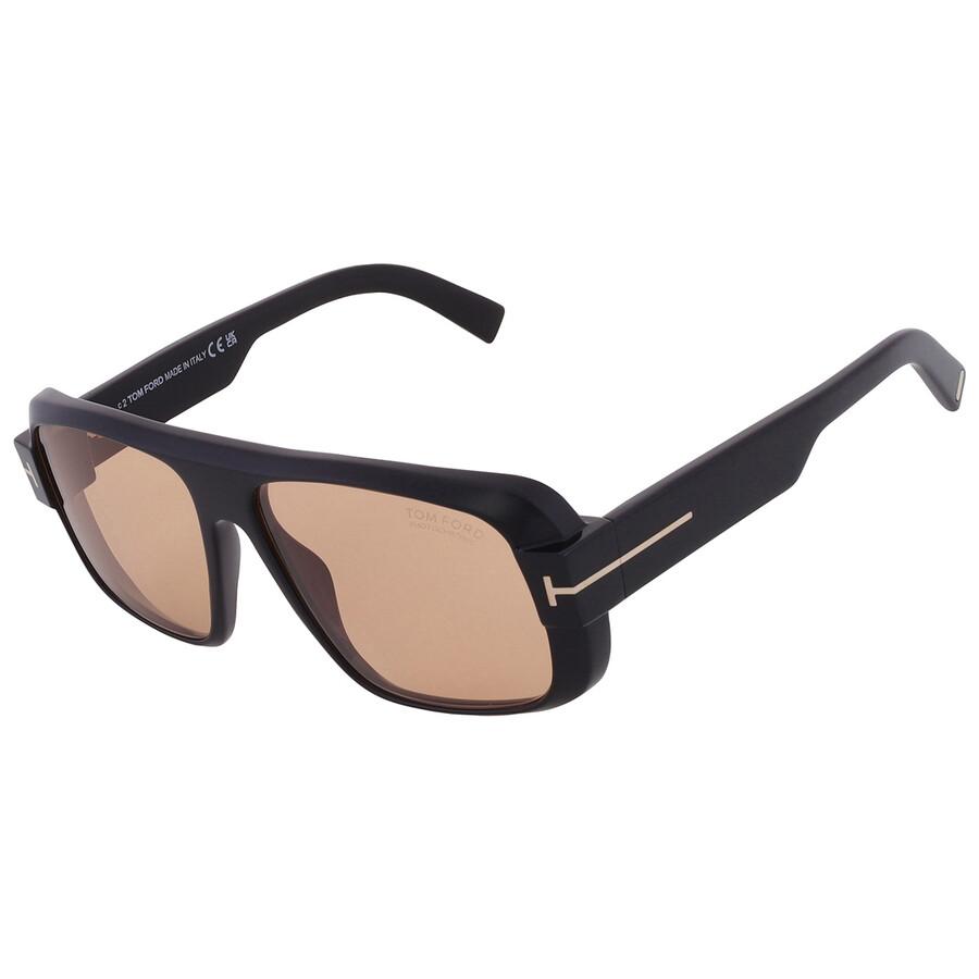 Tom Ford Brown Photochromatic Navigator Men S SunglaSSeS Ft1101 01e 58