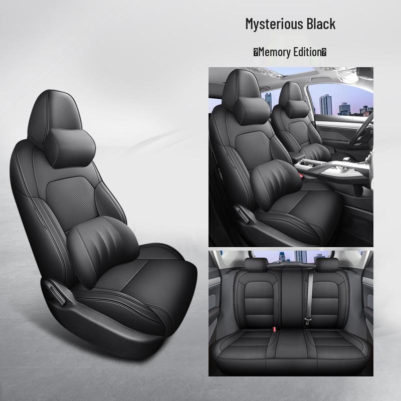 Universal Full Leather Car Seat Cushion for Bin Yue - Four Seasons, Five-Seater