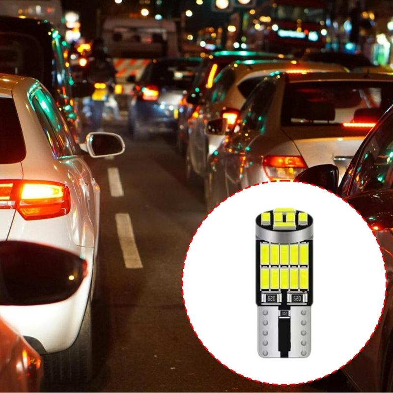 T10 4014 W5W LED Canbus Lights Car Interior Dome Door Maps Light 6500K Bright Signal Lamp Instrument Light