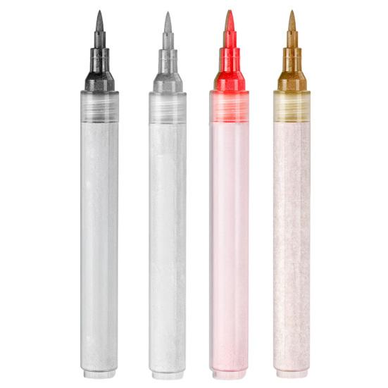 Touch Up Pen for Tombstone Restoration Precision Tip Monument Restoration Marker Waterproof Weather-Resistant Stone Pen Fast-Drying for Stone Memorial