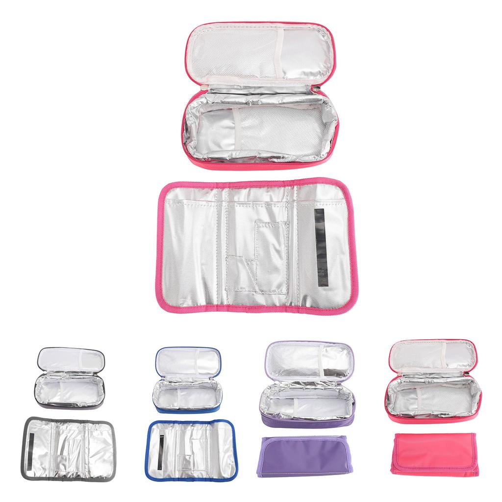 Insulin Kjøleveske Oxford Stoff Bærbar Håndholdt Design Diabetiker Medisinvæske for Reise