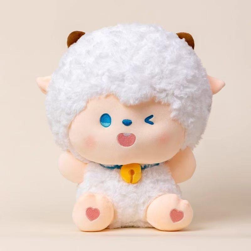 Pleasant Goat And Big Big Wolf Hug Series Doll Plush Toys Cute Lazy Dolls Soft Cute Dolls Premium Durable Quality