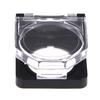 Black 22Mm Clear Plastic Push Button Switch Guard Protector