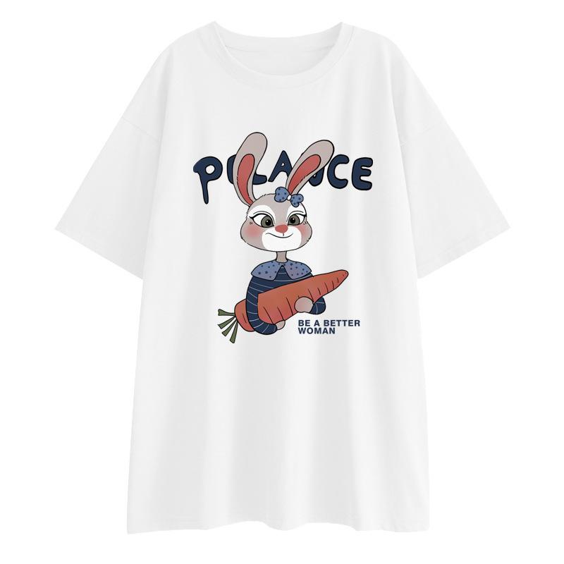

Korean-Style Maternity Plus Size Cotton Top Set – Fashionable Summer Short Sleeve and Mid-Length Shirt XL [135-150 lbs]