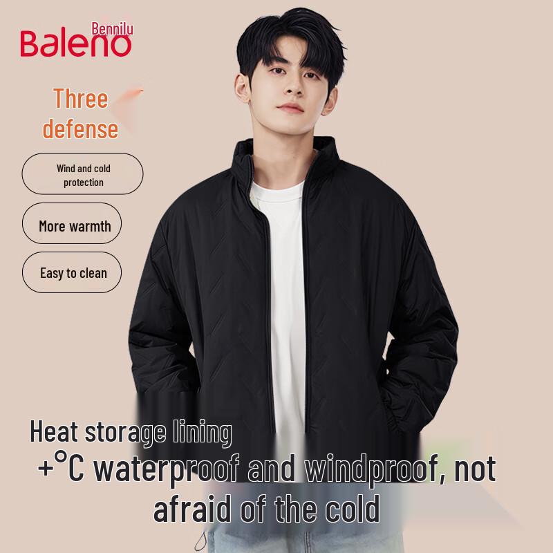 Baleno Men's Stand-Collar Winter Padded Jacket