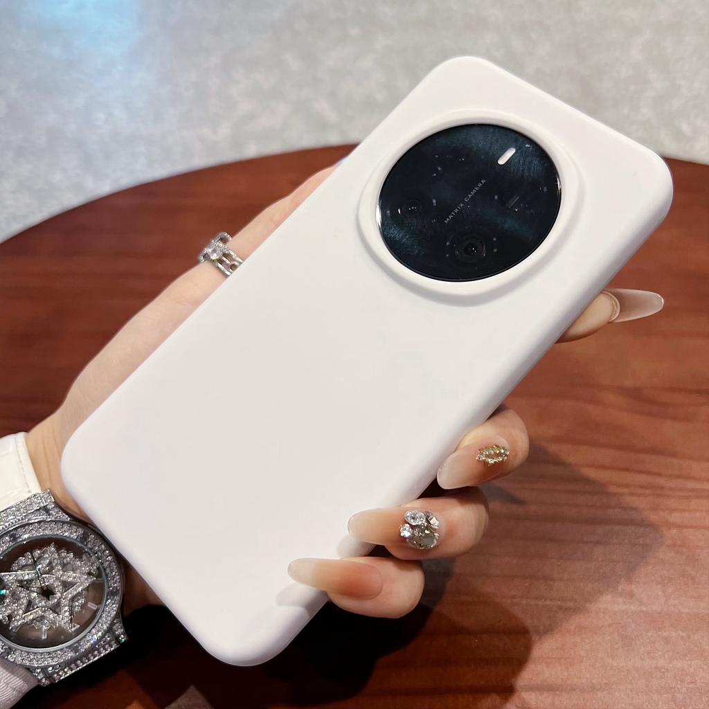 För Honor Magic7 Pro 5G Skal Hudvänligt Flytande Silikon+PC Telefonskydd