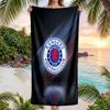 Rangers FC Aufdruck Schnelltrocknendes Strandtuch Mikrofaser Saugfähig Tragbar Reise Schwimmtuch