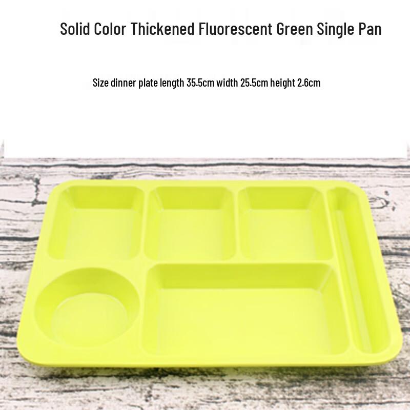Compartmented Melamine Canteen Plate