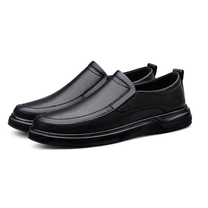 Fashion Luxury Brand Slip On Male Boat Shoes Genuine Leather Men Shoes Casual Non-Slip Formal Mens Loafers Moccasins Italian Male Flats
