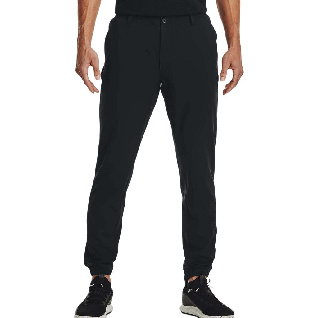 Under Armour Casual Pants Men's Black Moderate Cuffed Pants 1372211-001