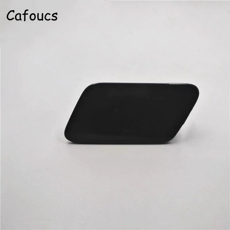 Cafoucs Car Headlamp Water Spray Jet Cover For Citroen C5 2009-2012 Headlight Washer Nozzle Caps