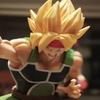 19cm Anime Dragon Ball Z Squatting Combat Pattern Bardock Figure Model action Scene PVC Collection Decor Toys Gift
