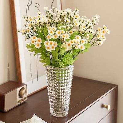 Daisy Chamomile Artificial Dried Flower Bouquet for Table Decoration and Photo Prop