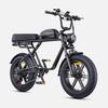 ENGWE M1 E-bike 250W Motor 48V28.6AH Lithium Battery Hydraulic Brake Motorcycle Electric Bicycle 20*4-in Fat Tire Electric Bike