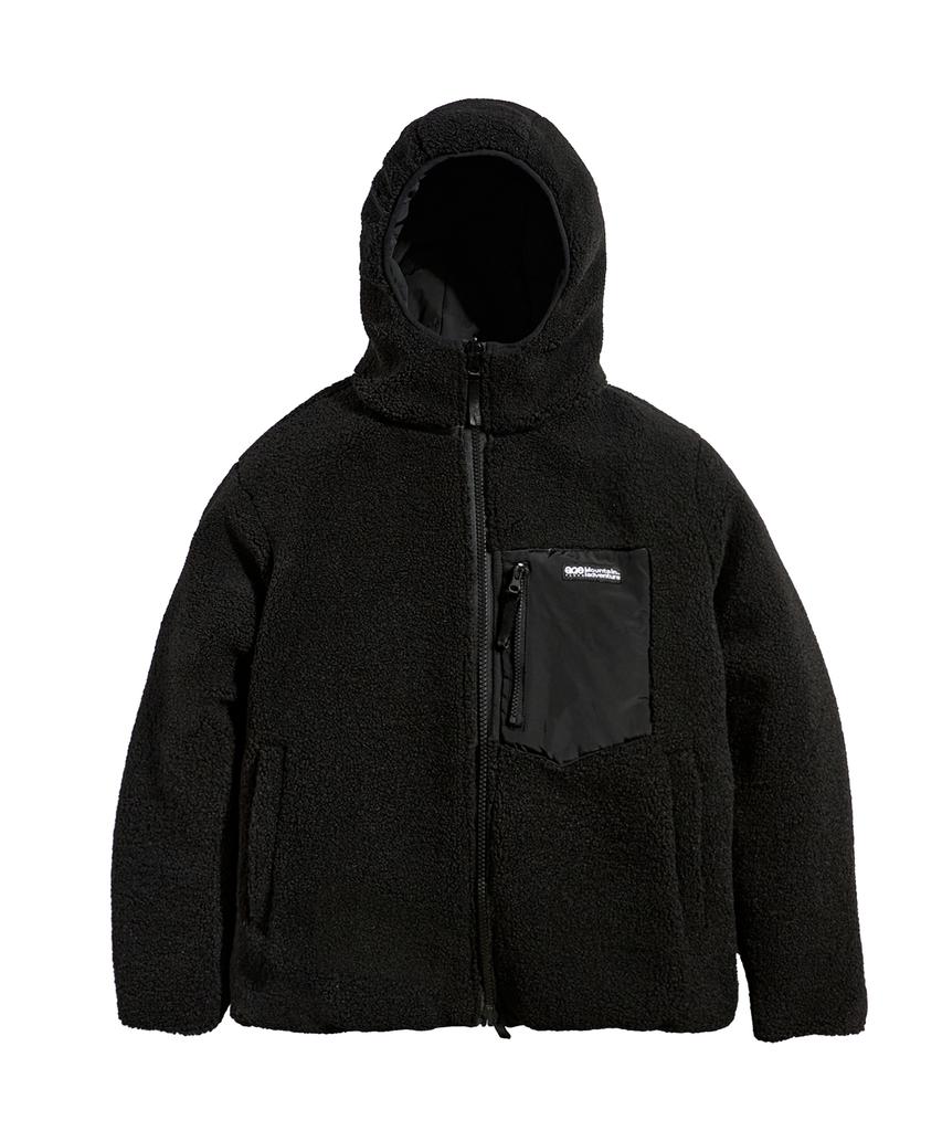 Fluke Glacier Reversible Fleece Jacket Black Fpj223