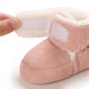 Velvet Snow Boots: Warm Cotton Shoes for 0-1 Year Old Babies, Boys & Girls, with Soft Soles