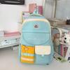 Skolryggsäck för flickor, stor kapacitet, fräsch stil